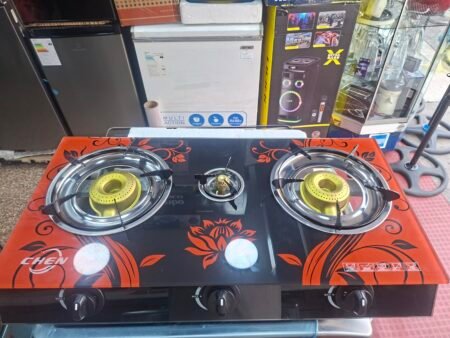 COCINA DE MESA 3 HORNILLAS MATERIAL BASE DE VIDRIO