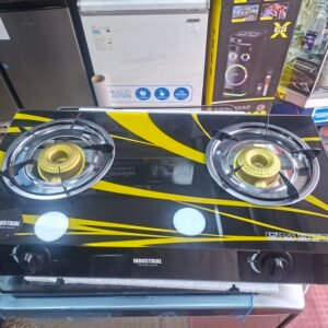 CONCINA DE MESA DE 2 HORNILLAS MATERIAL DE VIDRIO