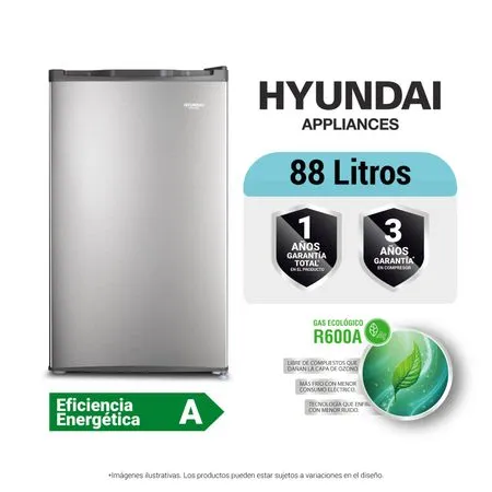 HYRF912F - 88L Friobar Hyundai 88 L Gris