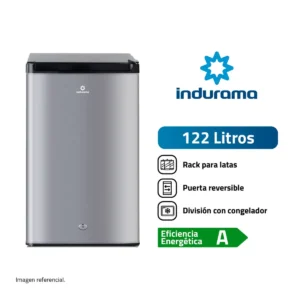 RI-159CR Frigobar Indurama 122L Cromado