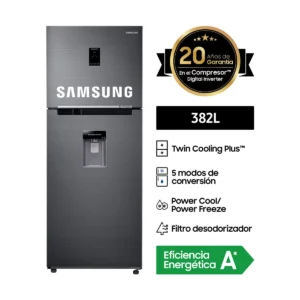 RT38K5930BS REFRIGERADOR SAMSUNG 382 LITROS